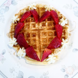 sweetheart waffle