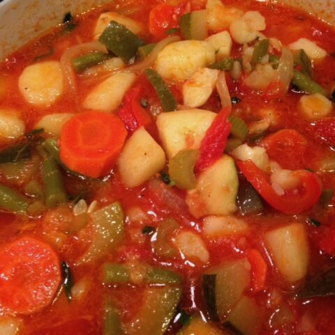 Ciambotta - Italian Vegetable Stew