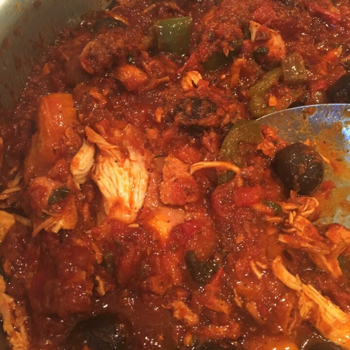 Sandro's Chicken Cacciatore!