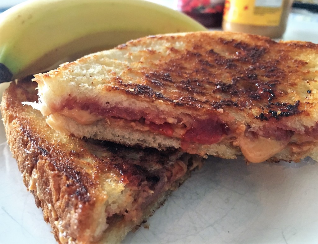 grilled pbj