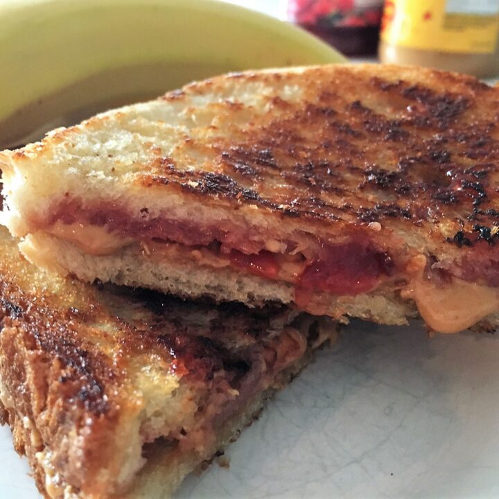 Grilled Peanut Butter & Jelly - Is that Italian?