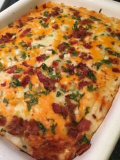 Twice Baked Potato Casserole - Julia's Child