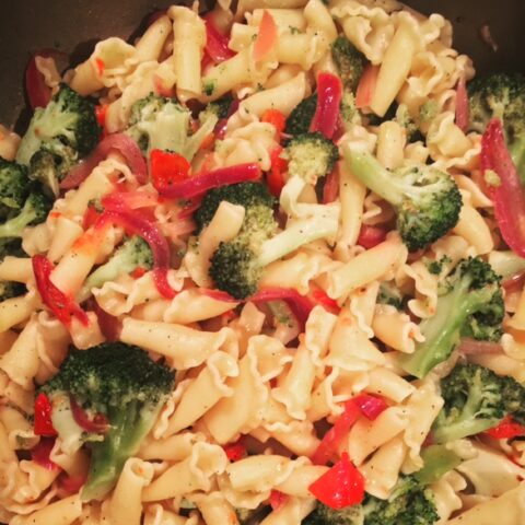 Garlic Olive Oil Pasta and Broccoli