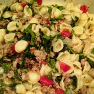 Sausage and Rapini Orecchiette